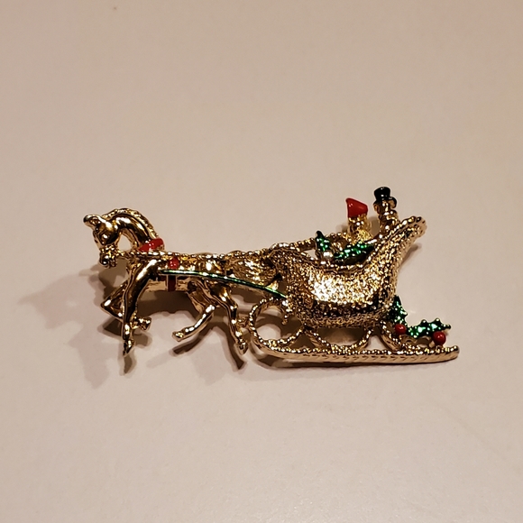 Signed Gerrys Christmas Brooch Pin  - Lot of 4 - Picture 13 of 16